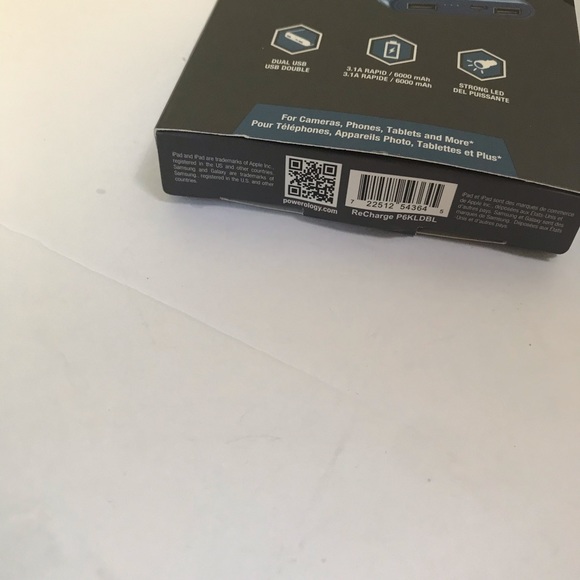 ReCharge Charge Power Bank Dual USB Flashlight NEW - Picture 8 of 16